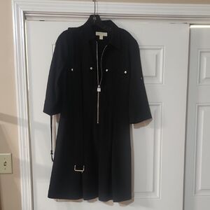 Michael Kors Black Long Sleeve Dress